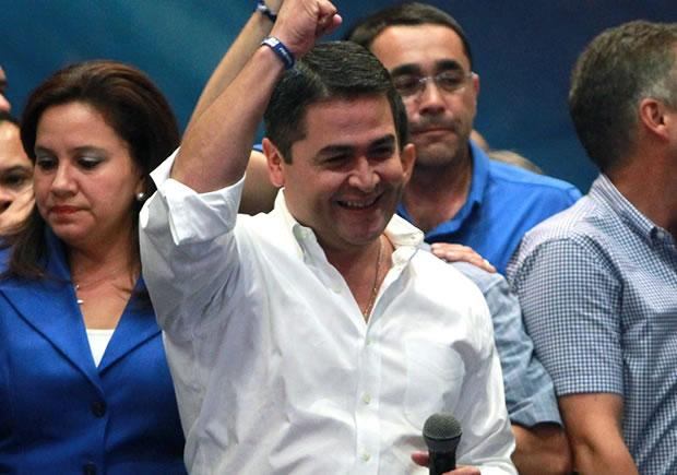 Presidente electo de Honduras confía Dios