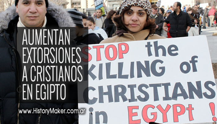 Aumentan las extorsiones a cristianos en Egipto