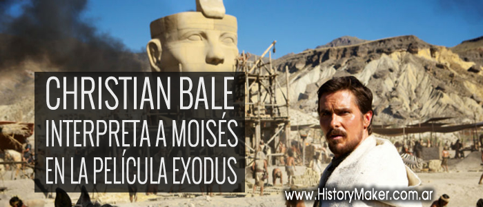 Christian Bale moises exodus