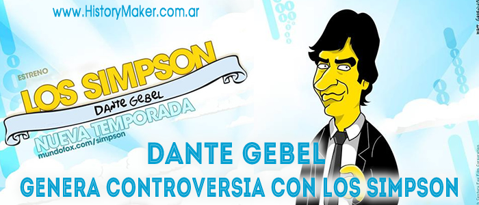 Dante Gebel genera controversia con los Simpson
