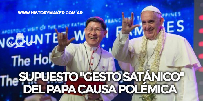 gesto-satánico-hecho-por-el-Papa-causa-polémica
