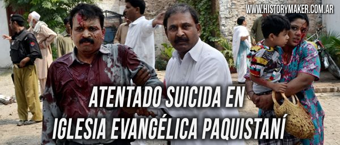 Atentado Suicida en Iglesia Evangélica Paquistaní