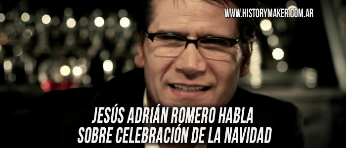 Jesús Adrián Romero celebración de la Navidad