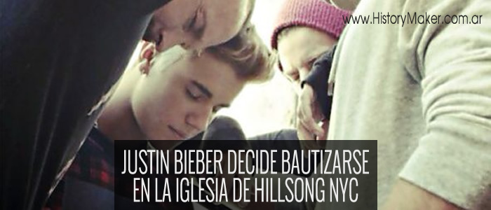 Justin Bieber decide bautizarse en la Iglesia Hillsong